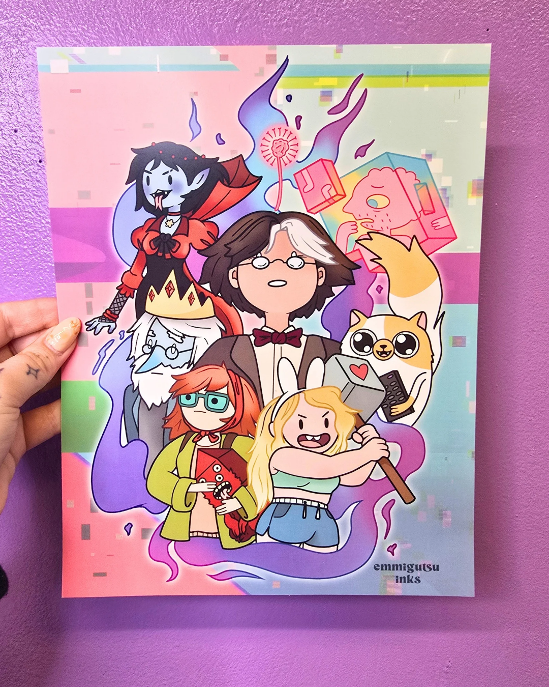 Fionna and Cake Print