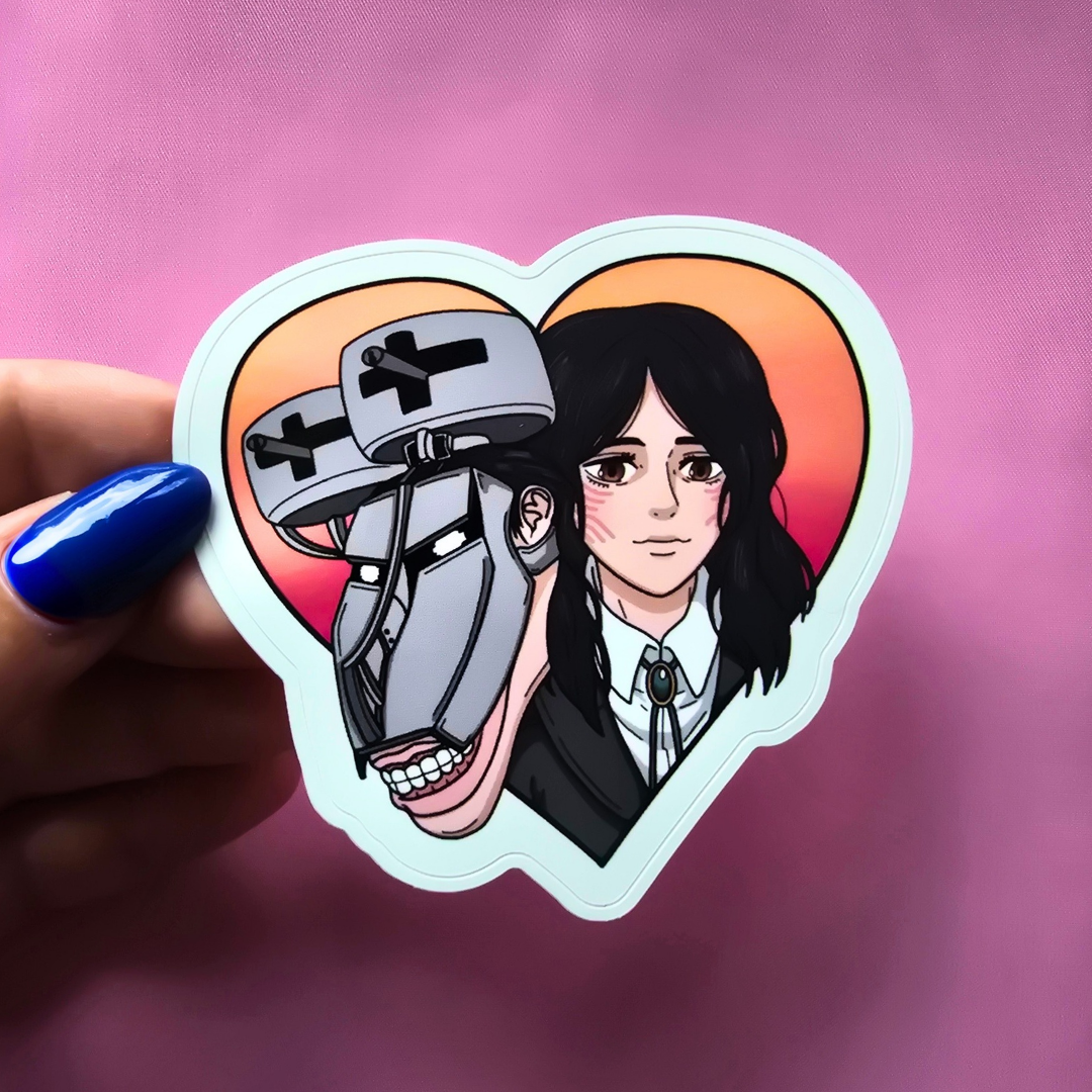 Pieck Finger Sticker
