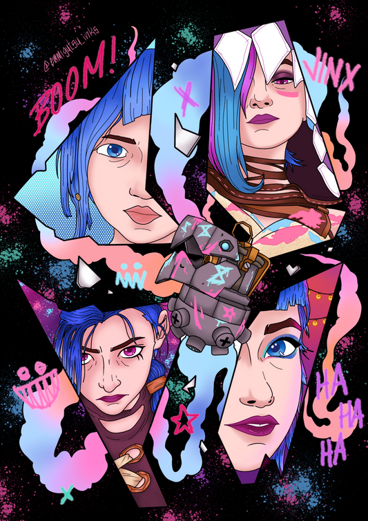 Jinx / Powder Print