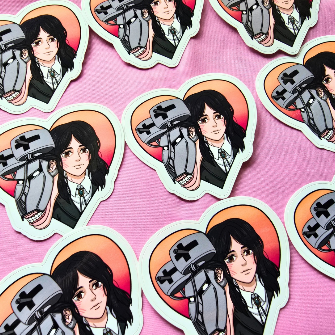Pieck Finger Sticker