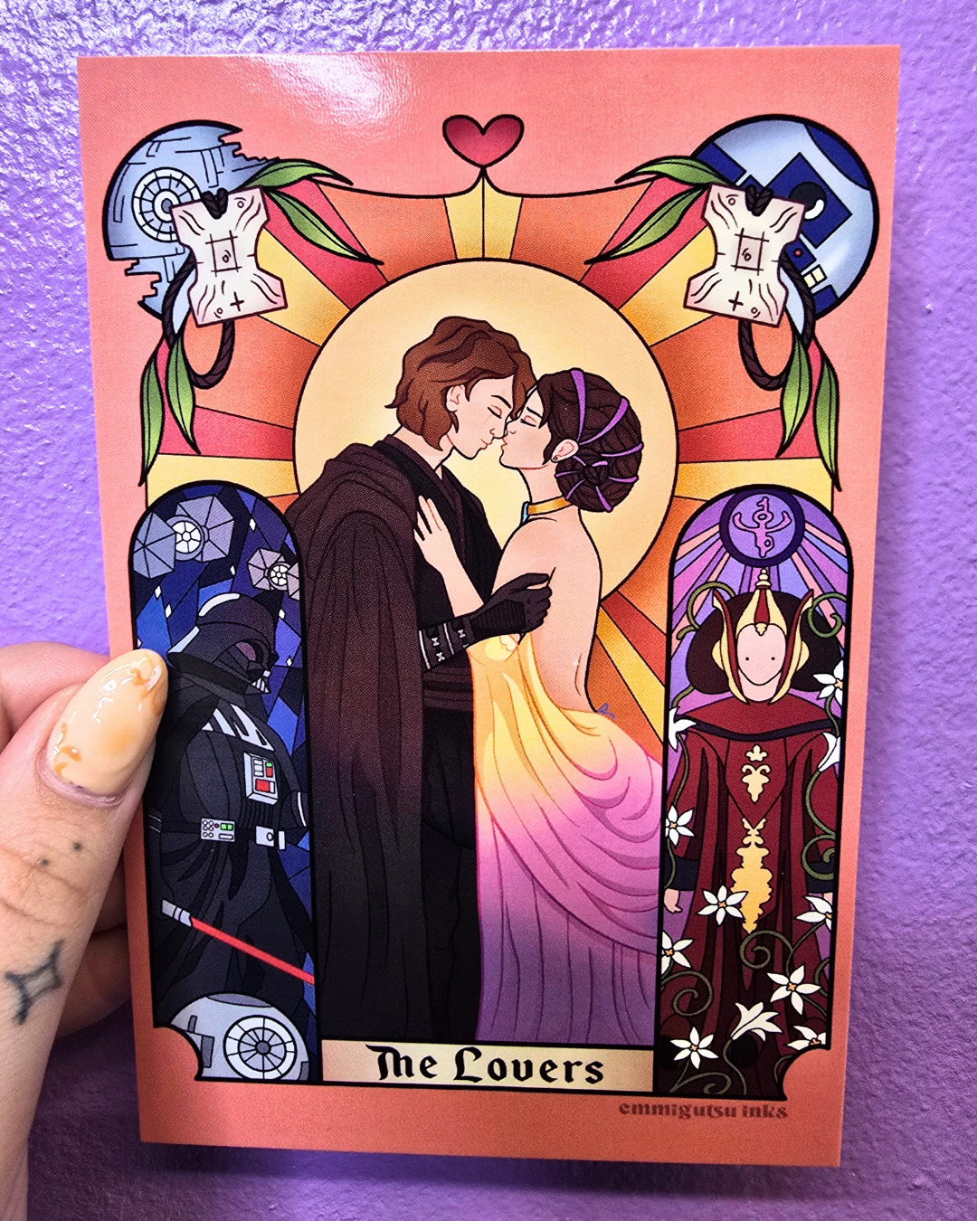 The Lovers (Anakin x Padme) Print